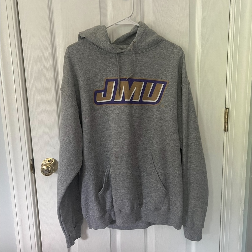 Gray JMU Hoodie